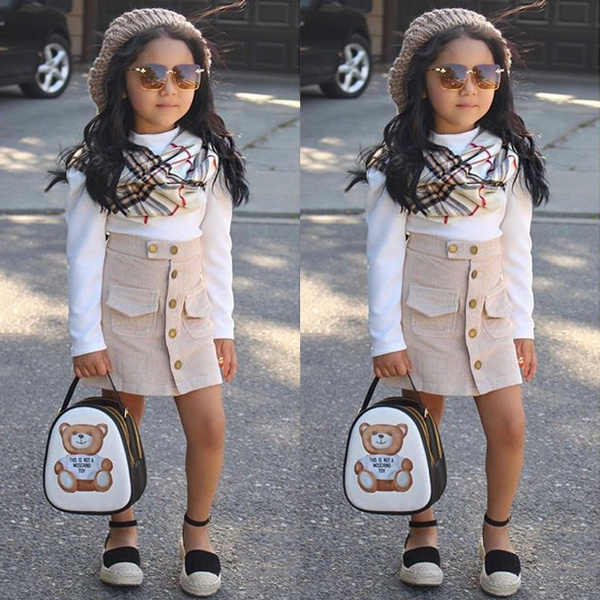 Little girl hot sale swag outfits