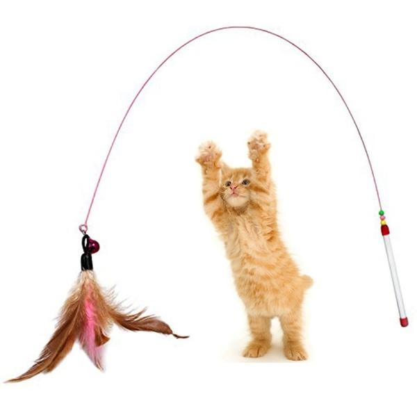 cat stick toy