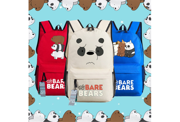 we bare bears school bag