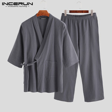 yukatamen, Shirt, Cotton Bathrobe, pants