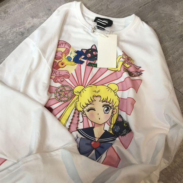 Sailor moon cat discount hoodie