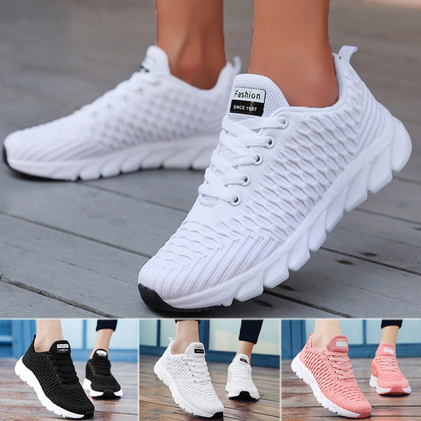 non mesh women's sneakers
