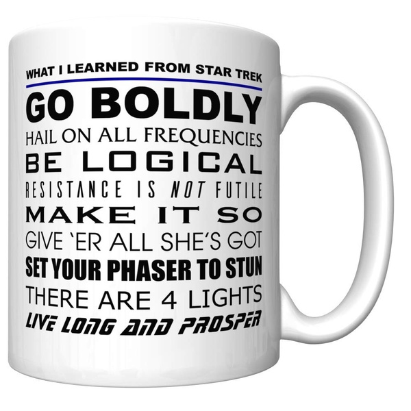 What I Learned From Star Trek Coffee Mug 