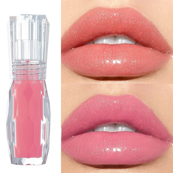 6 Colors Sexy Moisturizer Plumper Lip Gloss Long Lasting Sexy Big Lips Pump Transparent Waterproof Volume Lip Lipgloss Vivid Colorful Lipgloss Wish