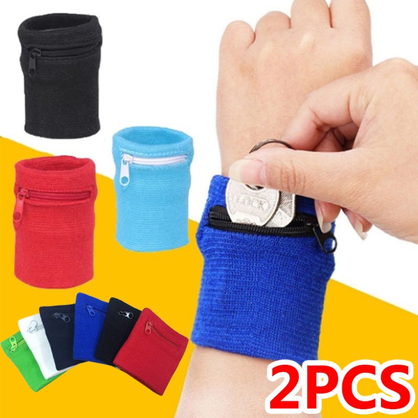 1425 Black Wallet Cycling Wrist Wallet Sport Pouch Band High Quality Wristbands 