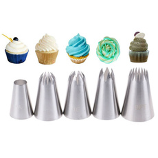 icing, nozzle, Tips, 5 pc.