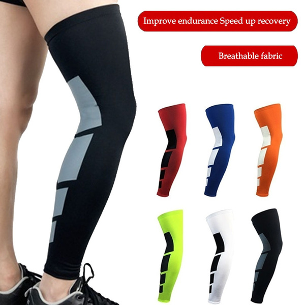 1Pcs Leg Srpport Recovery Compression Leg Sleeves sport Football Basketball Cycling Strech Leg