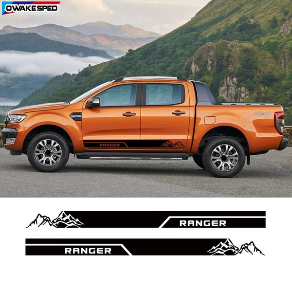 For Ford Ranger Raptor Mountain Adventure Car Sticker Truck Sticker ...