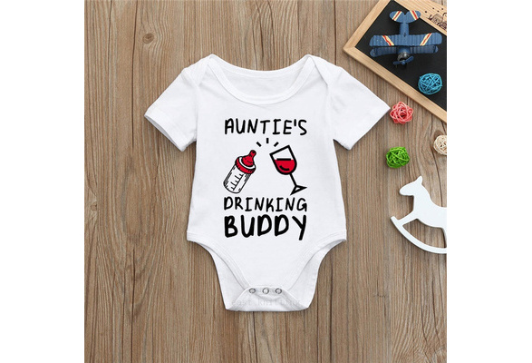 aunties drinking buddy onesie