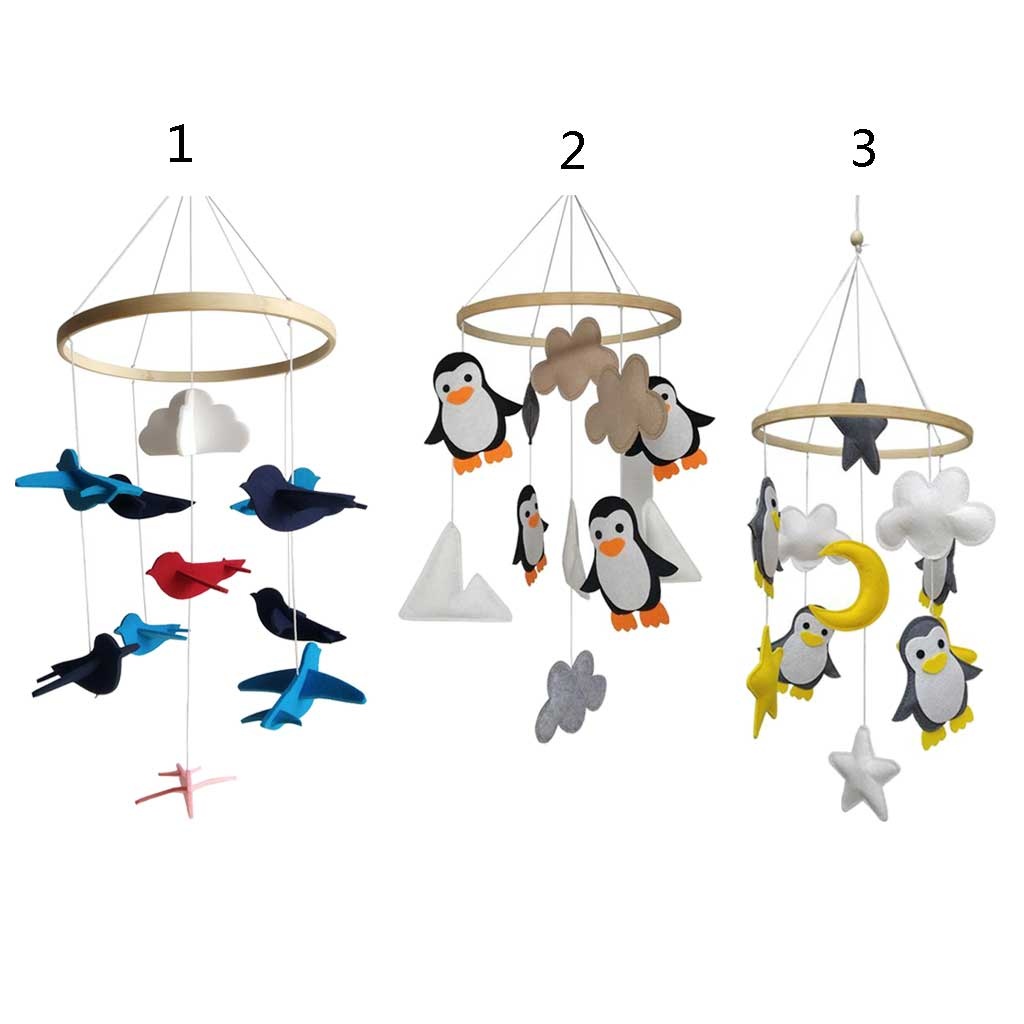 penguin crib mobile