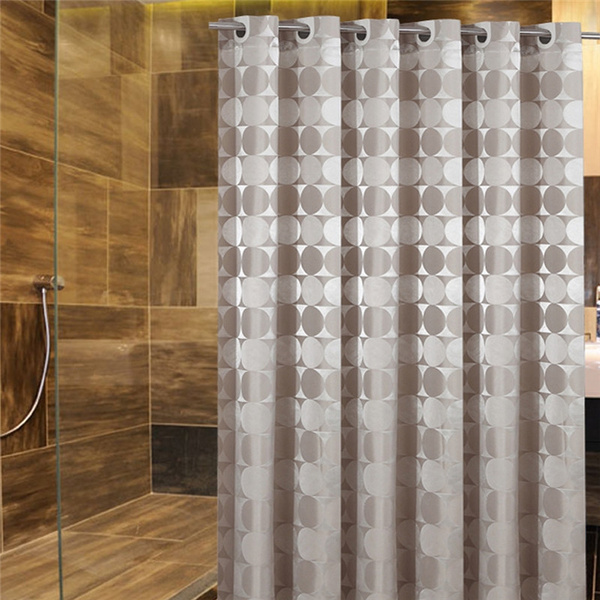 Khaki Fabric Shower Curtain For, Hotel Cloth Shower Curtain