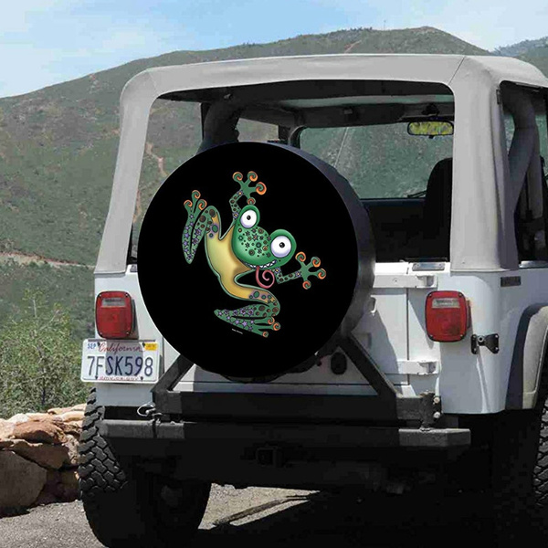 X-Large Astronaut Playing Baseball Space People Sports Recreation Universal Spare Wheel Tire Cover Fit for Truck Camper Van,Jeep,Trailer 14,15,16,17 Inch SUV Trailer Accessories Rv 