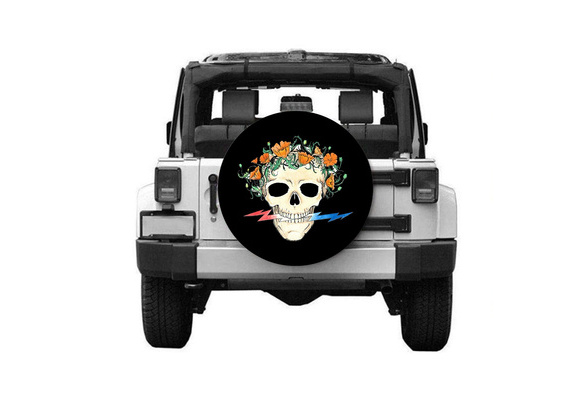 Millenial Anti Theft Device Spare Tire Cover Universal Fit for Jeep Rvs Trucks Cars Trailer 14 15 16 17 inch Wheel