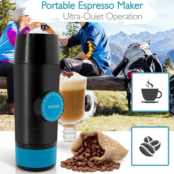 2 in 1 Capsule & Ground Mini Espresso Portable Coffee Maker Hot