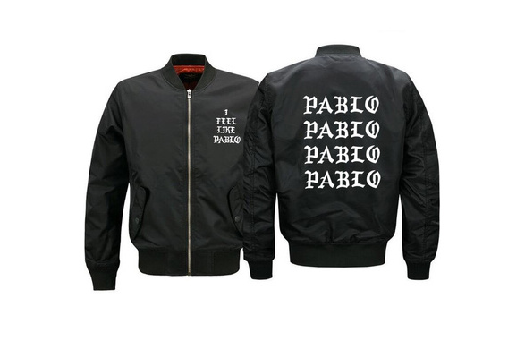 Feel Like Pablo Outerwear Ma1 Bomber Jacket Men Women jaqueta masculina Kanye West mens streetwear Pablo Jacket Coat | Wish