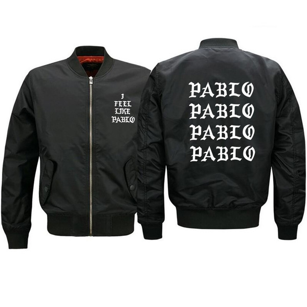 Feel Like Pablo Outerwear Ma1 Bomber Jacket Men Women jaqueta masculina Kanye West mens streetwear Pablo Jacket Coat | Wish