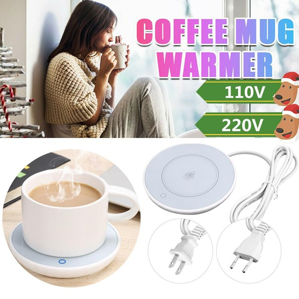 Electric Coffee Cup Warmer Mug Tea Milk Heater Pad Mat