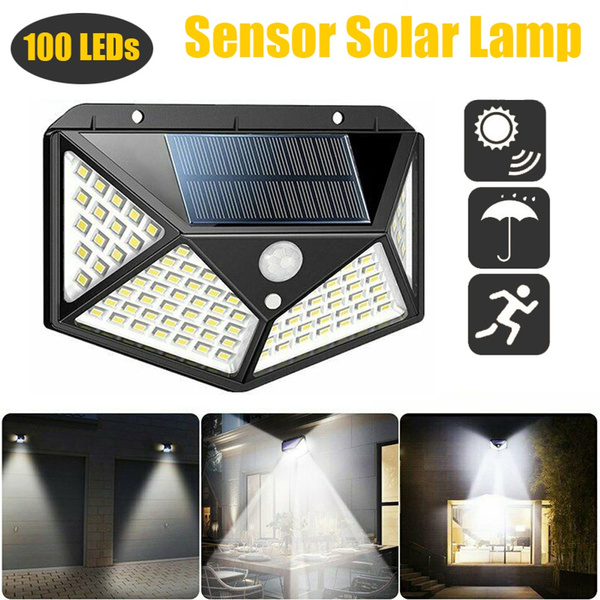 Luz Led 100 Seguridad Exterior Con Sensor De Movimiento Pir Luz Led 100 Seguridad Exterior Con Sensor De Movimiento Pir