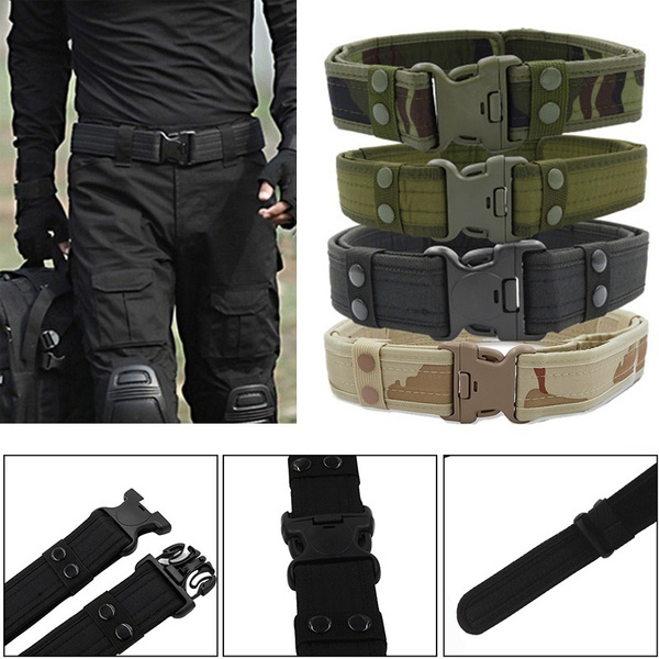 military tactical belt