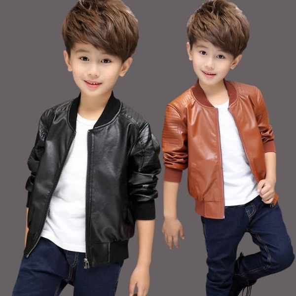 High Quality Leather Baby Boy Best Leather Jackets Fashionable PU Short Coat  For Spring Outerwear From Beatbox, $29.57 | DHgate.Com