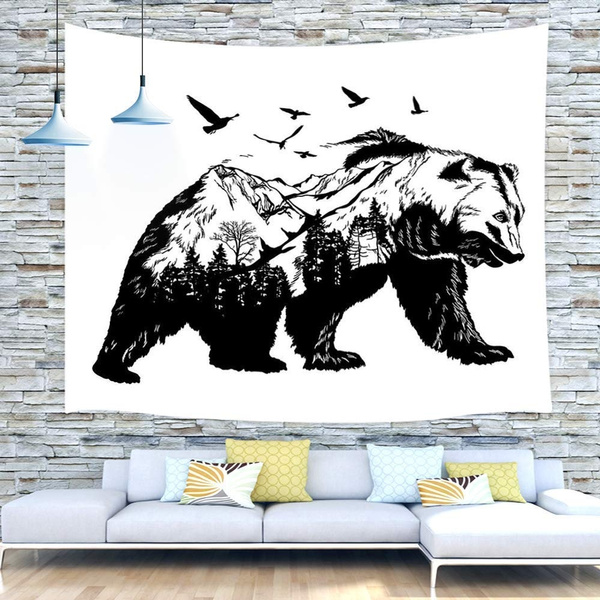 Bear tapestry discount