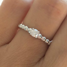 Couple Rings, DIAMOND, Jewelry, 925 silver rings