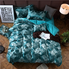 queensizebeddingset, sheetsamppillowcase, jacquard, Bedroom Furniture