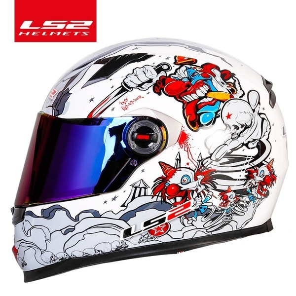 Original LS2 FF358 moto rcycle casco cara completa LS2 alex barros carreras  de casque casco moto de la CEPE de certificacin | Wish