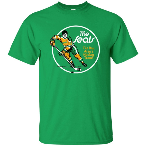 California Golden Seals Retro Hockey T Shirt 