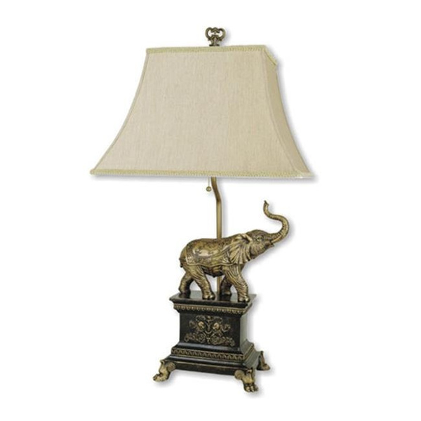 Elephant Table Lamp Antique Gold Wish, Elephant Table Lamp Next