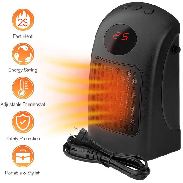 mini space heater with thermostat