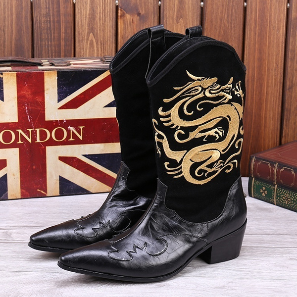 designer cowboy boots men's