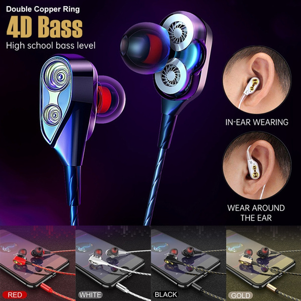 double bass earphones