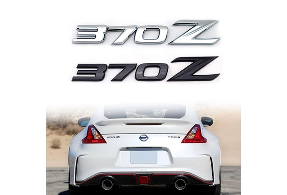 AutoTattoo Nissan 350Z 370Z Nismo Side Fender Z Emblem Badge - Chrome