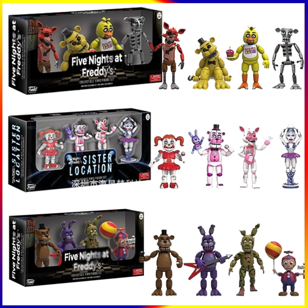 five nights at freddy's 4 figures