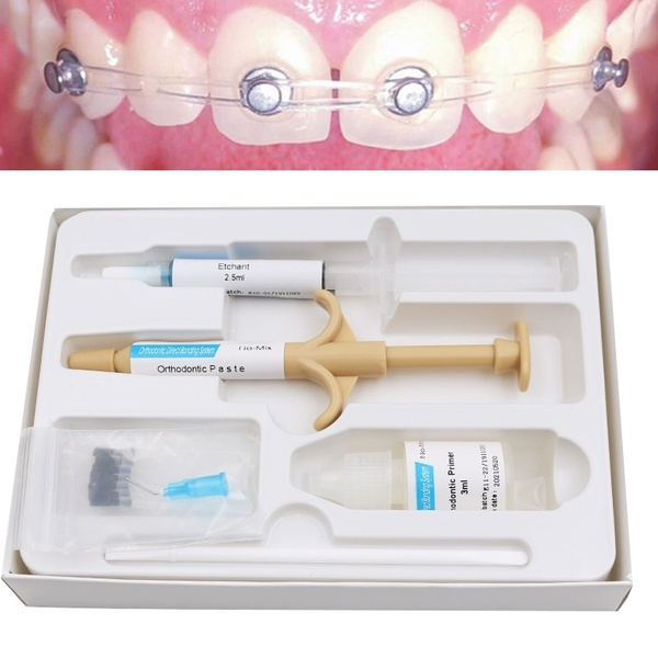 Dental Orthodontic Direct Self Curing Composite Resin Bonding Adhesive