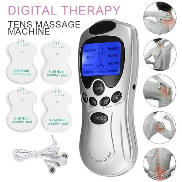 New Digital TENS Machines Therapy Full Body Massager Vibration