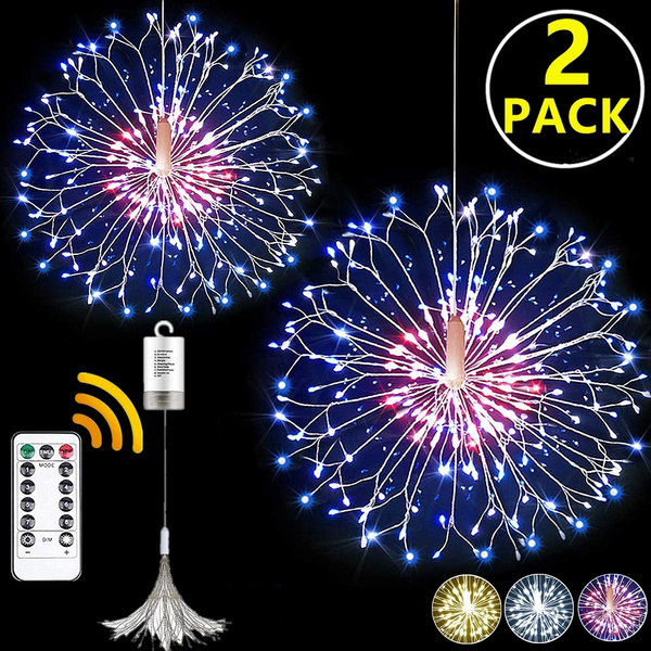 Fairy Lights Christmas String Lights Battery Operated 8 Modes 200