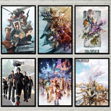 finalfantasy7, classicposter, affiche, Wall Posters