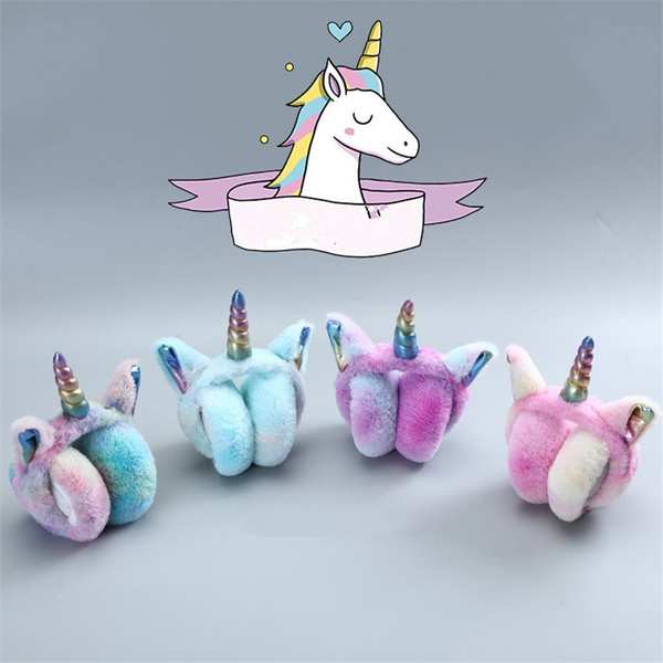 Unicorn discount plush headphones