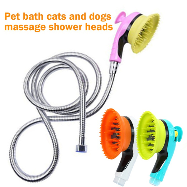dog bath shower head