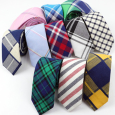 plaid, men ties, Colorful, Necktie