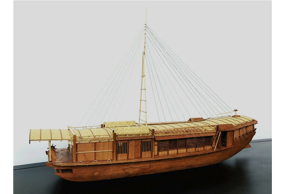 Ancient Chinese/Japaness pleasure boat 1:50 563mm Wooden model ship kit