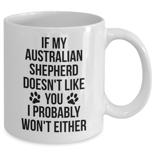 australian shepherd mug