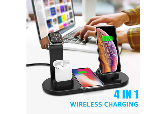 4 in 1 wireless charging dock