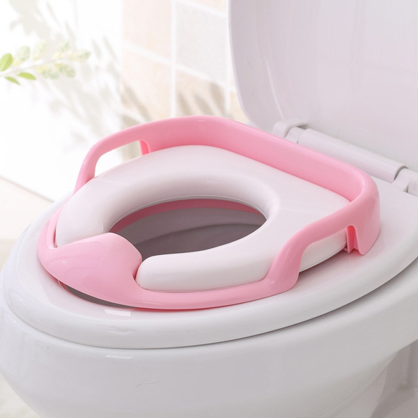 PU Soft Toilet Seating Ring Potty Training Seat Baby Potty Seat with ...