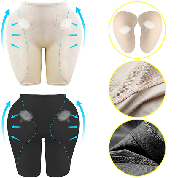 Underwears Panties Briefs Hip Butt Pads Shapewear Bum Butt Buttock Enhancer  2 Sponge Padded Fake Ass