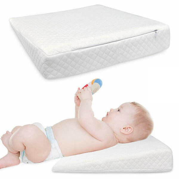 Baby Wedge Anti REFLUX Raised COLIC PILLOW Cushion For Pram Crib Cot Bed OL13 
