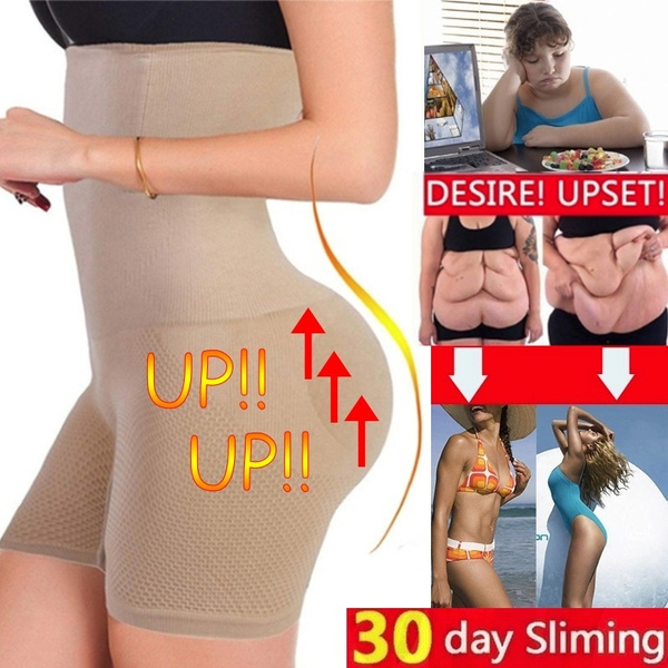 Slimming Ladies Body Shaper Fat Burning Tummy Control Shapewear Seamless High  Waist Lose Weight Bodysuit New Fashion