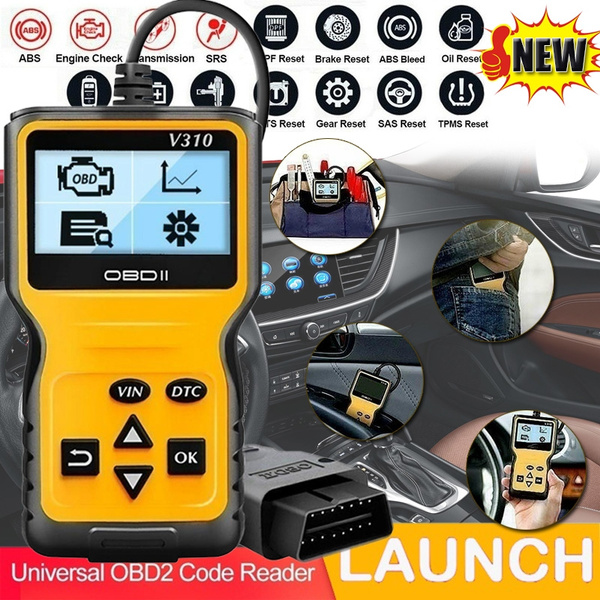 V310 OBD2 Scanner Universal Car Engine Fault Code Reader Car Auto